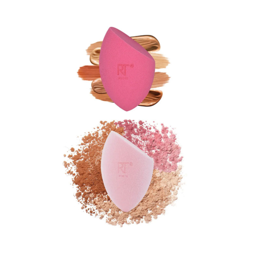 Real Techniques - *Love IRL* - Conjunto de esponjas aplicadoras para líquidos e pós