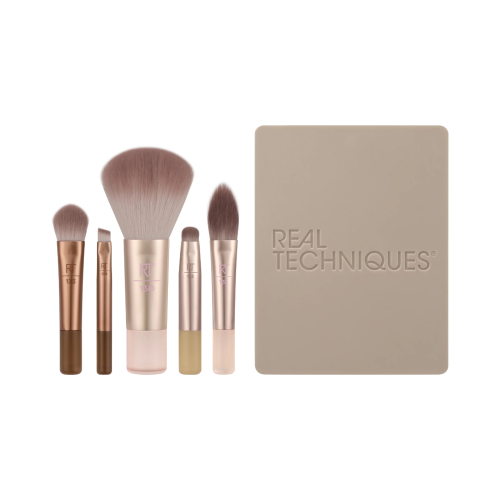 Real Techniques - *New Nude 2.0* - Conjunto de Pincéis On-The-Glow