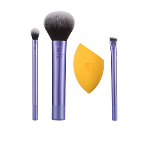 Real Techniques - *Night brights* - Conjunto de pincel + esponja Midi Glow