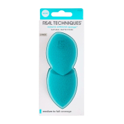 Real Techniques - Pacote de esponja de maquiagem Miracle Airblend Sponge - Acabamento fosco natural