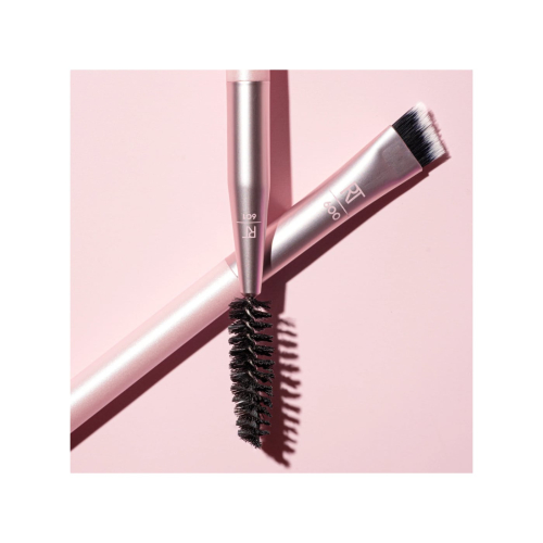 Real Techniques - Pincel de sobrancelha dupla