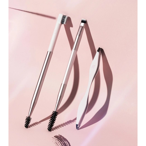 Real Techniques - Conjunto de 3 pincéis para sobrancelhas Brow Shaping