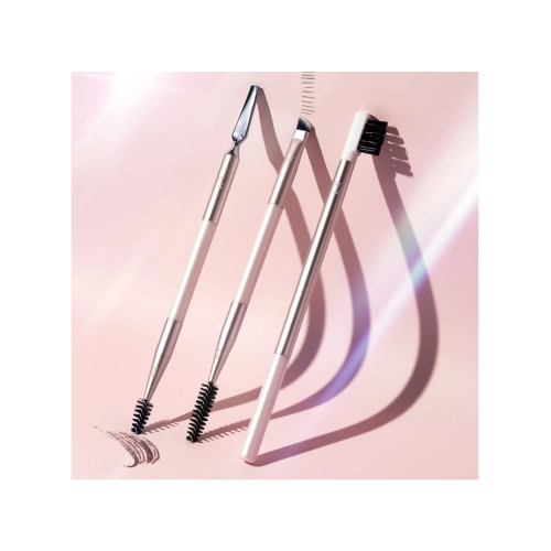 Real Techniques - Conjunto de 3 pincéis para sobrancelhas