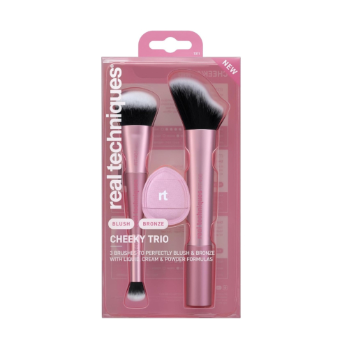 Real Techniques - Conjunto de pincéis Cheeky Trio