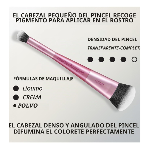 Real Techniques - Conjunto de pincéis Cheeky Trio