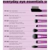 Real Techniques - Conjunto de pincéis  Everyday Eye Essentials