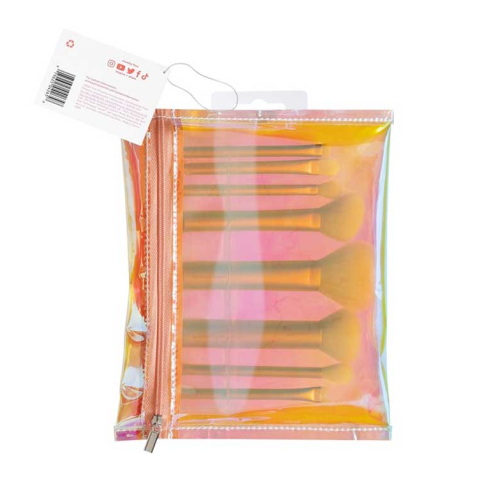 Real Techniques - Conjunto de Pincéis + Bolsa de Higiene The Wanderer