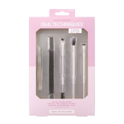 Real Techniques - *Share The Glow* - Conjunto de sobrancelhas Brush, Blend, Brow