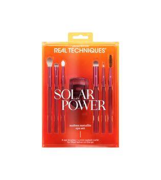 Real Techniques - *Solar Power* - Conjunto de pincéis Molten Eye