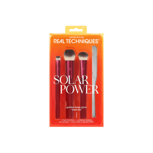 Real Techniques - *Solar Power* - Conjunto de pincéis Golden hour Glow