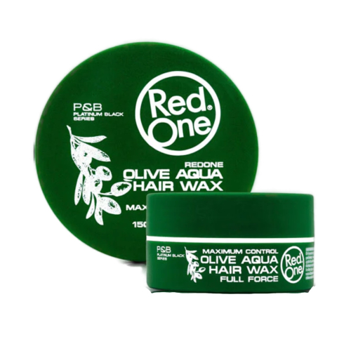 Red One - Cera modeladora Aqua Hair Wax - Olive