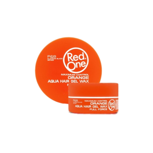 Red One - Cera modeladora Aqua Hair Wax - Orange tamanho mini