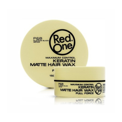 Red One - Cera para modelar cabelos Keratin Matte Hair Wask