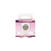 PRESENTE - Brushworks - Pacote com 5 elásticos de cabelo Wonder Bobble Large - Clear