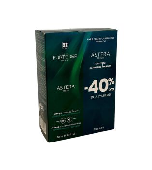 Rene Furterer - *Astera* - Pacote de shampoo calmante e frescor - Couro cabeludo irritado