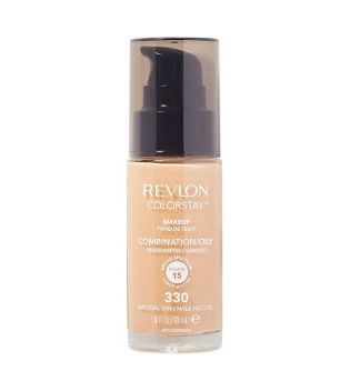 Revlon - base líquida para pele oleosa/combinação ColorStay SPF15 - 330: Natural Tan