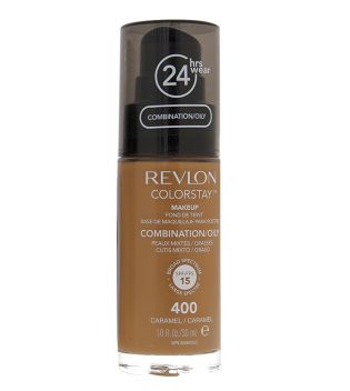 Revlon - base líquida para pele oleosa/combinação ColorStay SPF15 - 400: Caramel