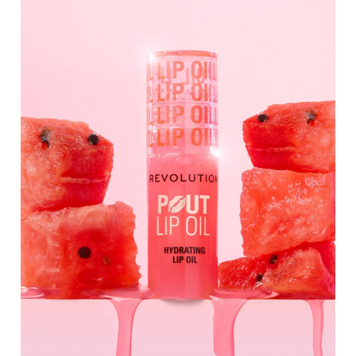 Revolution - Óleo Hidratante para Lábios Pout Lip - Watermelon Pink