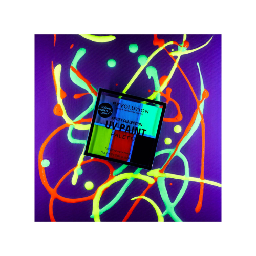Revolution - *Artist Collection* - Paleta de cores Ultravioleta Aqua UV Paint