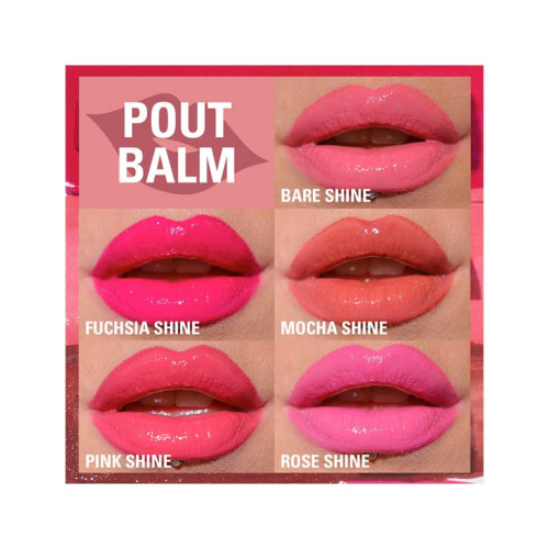 Revolution - Bálsamo labial Pout Balm - Rose Shine