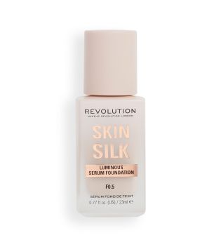 Revolution - Base de maquiagem Skin Silk Serum Foundation - F0.5
