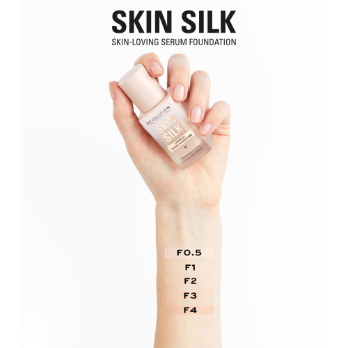 Revolution - Base de maquiagem Skin Silk Serum Foundation - F1