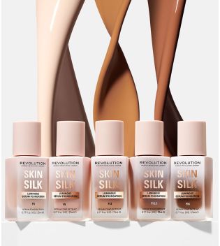 Revolution - Base de maquiagem Skin Silk Serum Foundation - F10.5