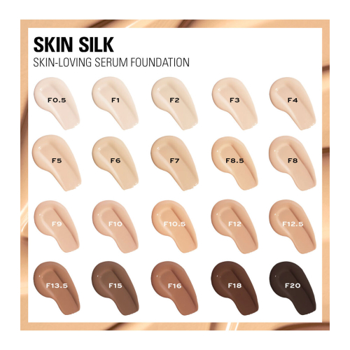 Revolution - Base de maquiagem Skin Silk Serum Foundation - F3