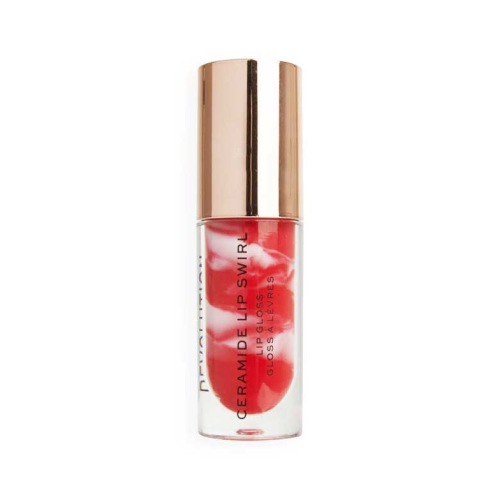 Revolution - Brilho labial Ceramide Lip Swirl - Bitten red