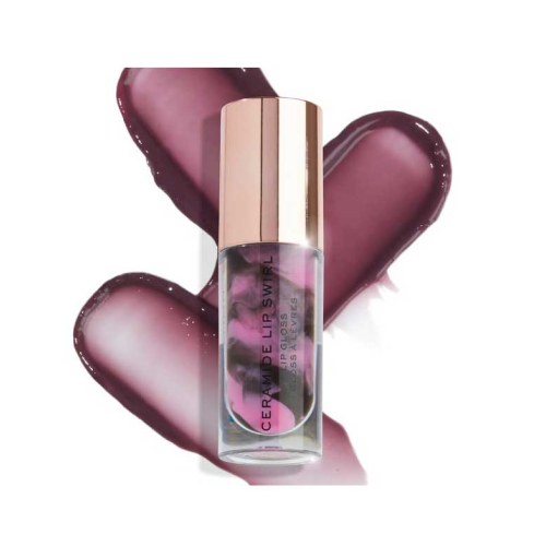 Revolution - Brilho labial Ceramide Lip Swirl - Cherry mauve