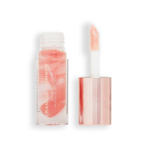 Revolution - Ceramide Shimmer Lip Swirl - Glitz Nude