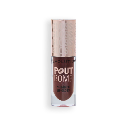 Revolution - Brilho labial com Shimmer Pout Bomb - Chocolate Sparkle