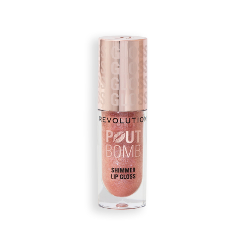 Revolution - Brilho labial com Shimmer Pout Bomb - Shimmer Nude