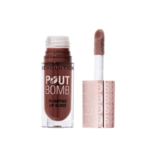 Revolution - Brilho Labial Volumizante Pout Bomb - Espresso Cool Nude