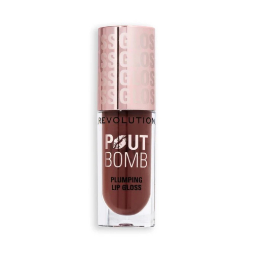 Revolution - Brilho Labial Volumizante Pout Bomb - Espresso Cool Nude