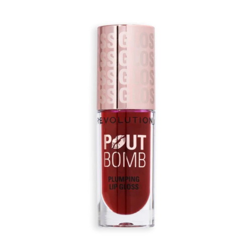 Revolution - Brilho labial volumizante Pout Bomb - Jelly Berry Mauve