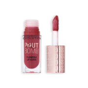 Revolution - Brilho labial volumizante Pout Bomb - Mauve Pink
