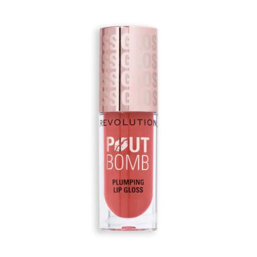 Revolution - Brilho Labial Volumizante Pout Bomb - Melba Warm Peach
