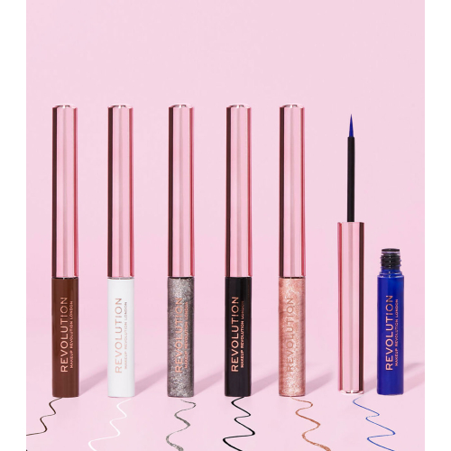 Revolution  - Delineador Líquido Super Flick - Blue