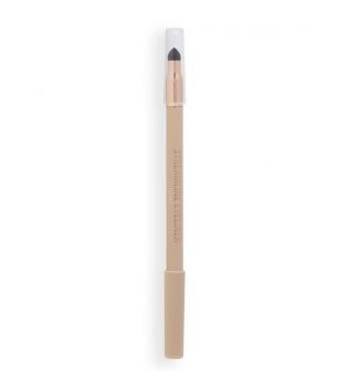 Revolution - Delineador Streamline Waterline Eyeliner Pencil - Ivory