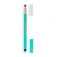Revolution  - Delineador Streamline Waterline Eyeliner Pencil - Teal