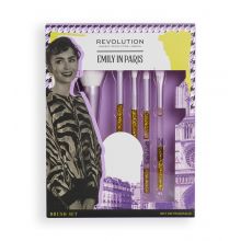 Revolution - *Emily In Paris* - Conjunto de pincéis Tres Chic