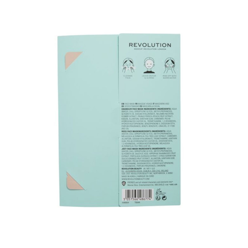 Revolution - *Friends X Revolution* - Pacote de 3 máscaras de tecido - Joey, Ross e Chandler