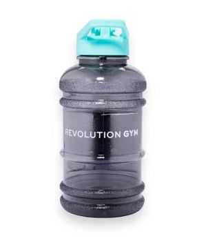 Revolution Gym - Garrafa de água preta de 1 litro
