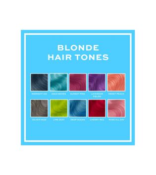 Revolution Haircare - Coloração semipermanente para cabelos loiros Hair Tones - Aqua Waves