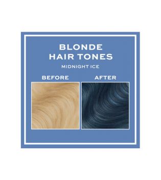 Revolution Haircare - Coloração semipermanente para cabelos loiros Hair Tones - Midnight Ice