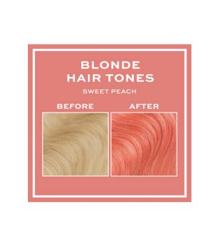 Revolution Haircare - Coloração semipermanente para cabelos loiros Hair Tones - Sweet Peach