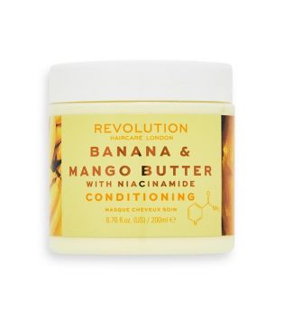 Revolution Haircare - Máscara condicionadora com manteiga de banana e manga