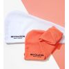 Revolution Haircare - Pacote de toalha de microfibra para cabelo - Branco e Coral
