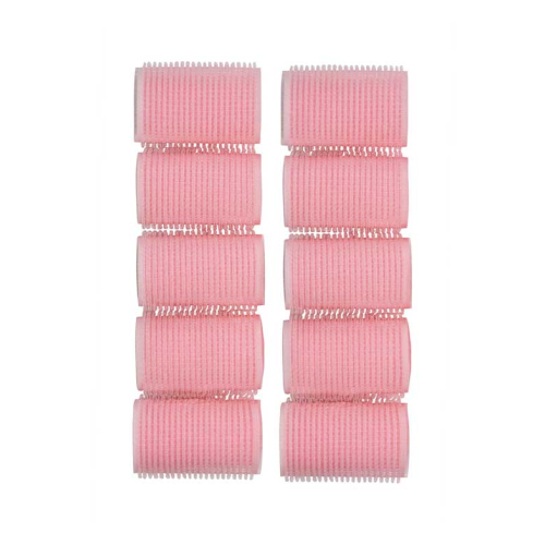 Revolution Haircare - Conjunto de 10 rolos de velcro Mega Pink Rollers